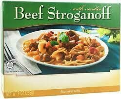 HIGH PROTEIN BEEF STROGANOFF WITH NOODLES ENTREE Healthwise Diet Plan (compare to Ideal Protein)