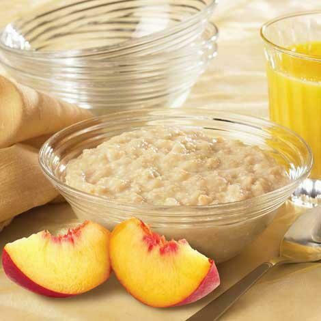 BREAKFAST - HIGH PROTEIN PEACHES ‘N’ CREAM OATMEAL Healthwise Diet Plan Box of 7 (compare to Ideal Protein)