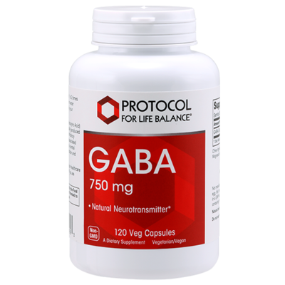 GABA 750mg 120cap Protocol for Life Balance