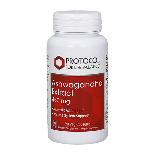 Ashwagandha Extract 450mg 90 Cap Protocol for Life Balance (4 or more $12.99 each)