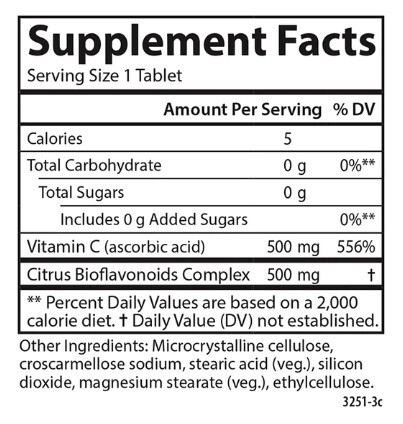 Super-C Complex 100 tab Carlson (4 or more for $11.99 each)