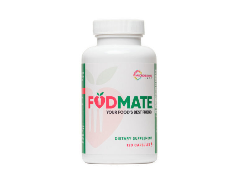 Fodmate Proprietary Enzyme Blend 120caps Microbiome Labs