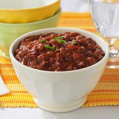 HIGH PROTEIN TURKEY CHILI WITH BEANS ENTREE Healthwise Diet Plan (compare to Ideal Protein)