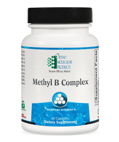 Methyl B Complex 60 caps Ortho Molecular Products (4 or more $18.99 each)