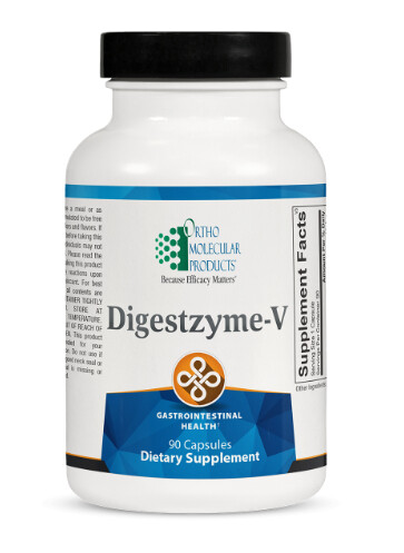 Digestzyme-V 90 caps Ortho Molecular Products (4 or more $35.99 each)