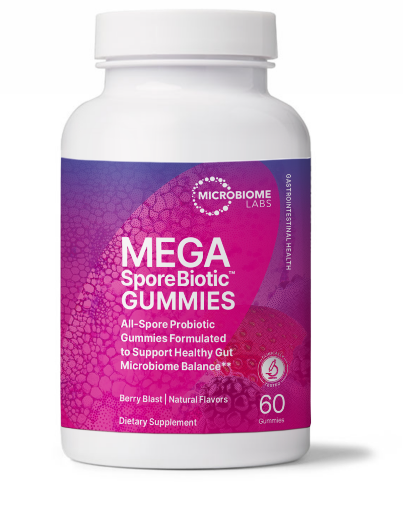 Megasporebiotic Probiotic 60 GUMMIES Microbiome Labs - Free Shipping