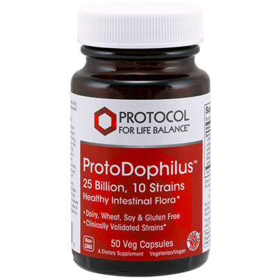 Protodophilus Probiotic 25bil 50tab Protocol for Life Balance (4 or more $22.99 each)