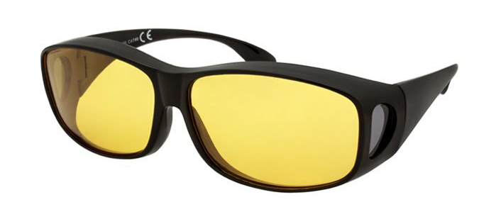 Yellow Fitover Polycarbonate UV400 Polarized Glasses (2 or more for $9.99 each)