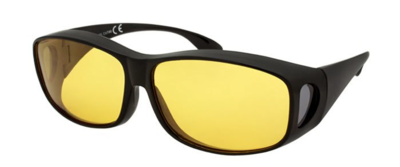 Yellow Fitover Polycarbonate UV400 Polarized Glasses (2 or more for $9.99 each) Yellow Fitover Polycarbonate UV400 Polarized Glasses (2 or more for $9.99 each)