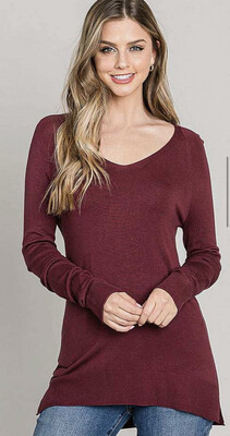 BE COOL - 62266 - V NECK SWEATER