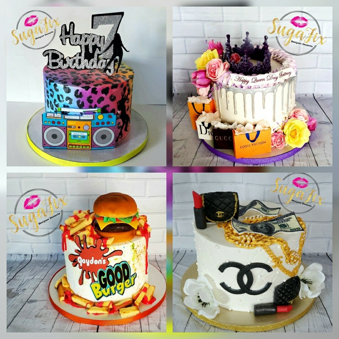 8 inch Custom Buttercream Cake