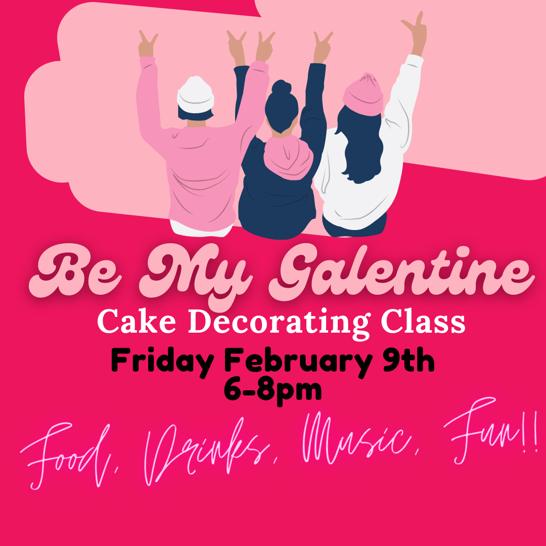 Galantines Day Cake Decorating Class