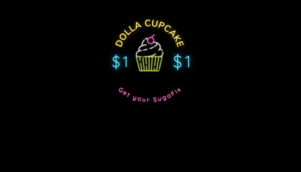 Dolla Cupcake Card