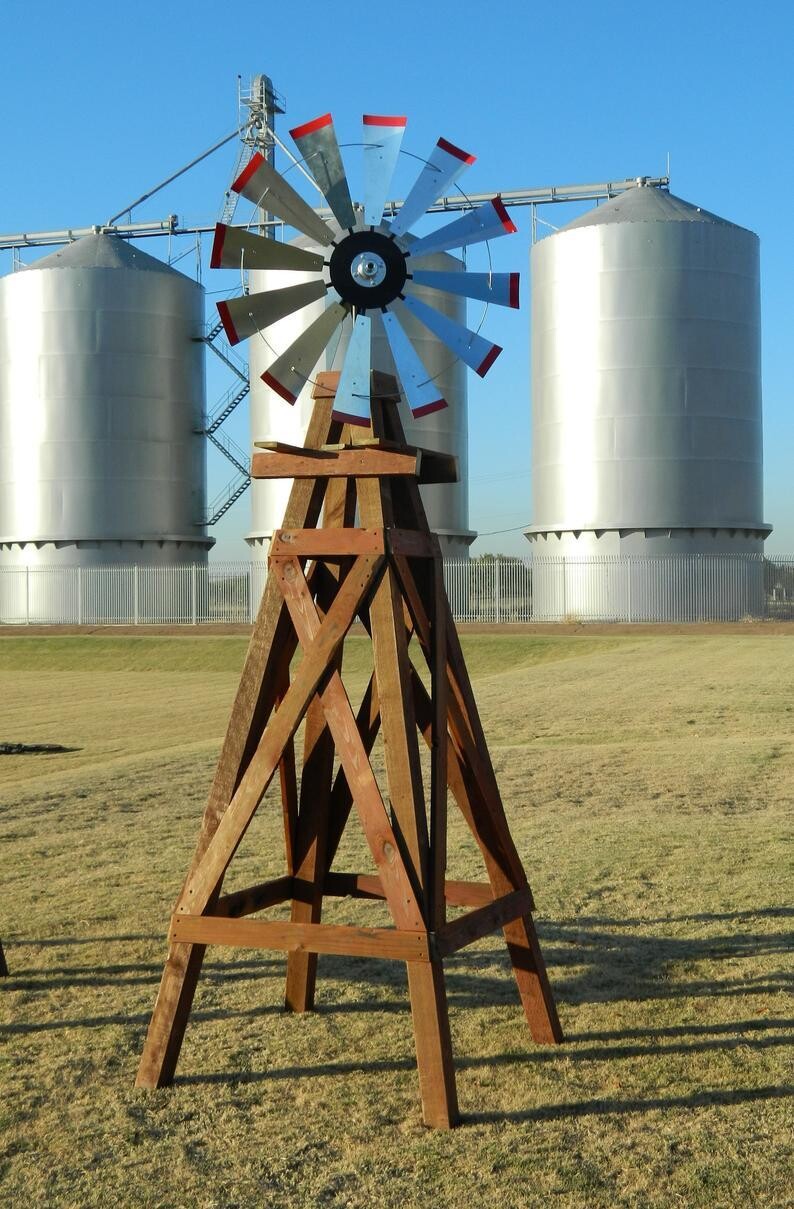 11' Wood Windmill