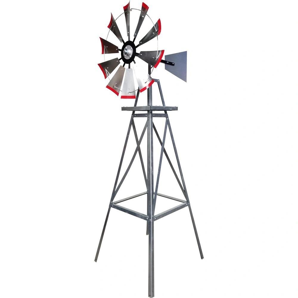 11&#39; Metal Windmills