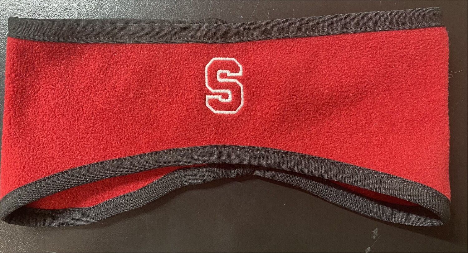 2 Color Fleece Head Band with Embroidery- SALADO "S" only
