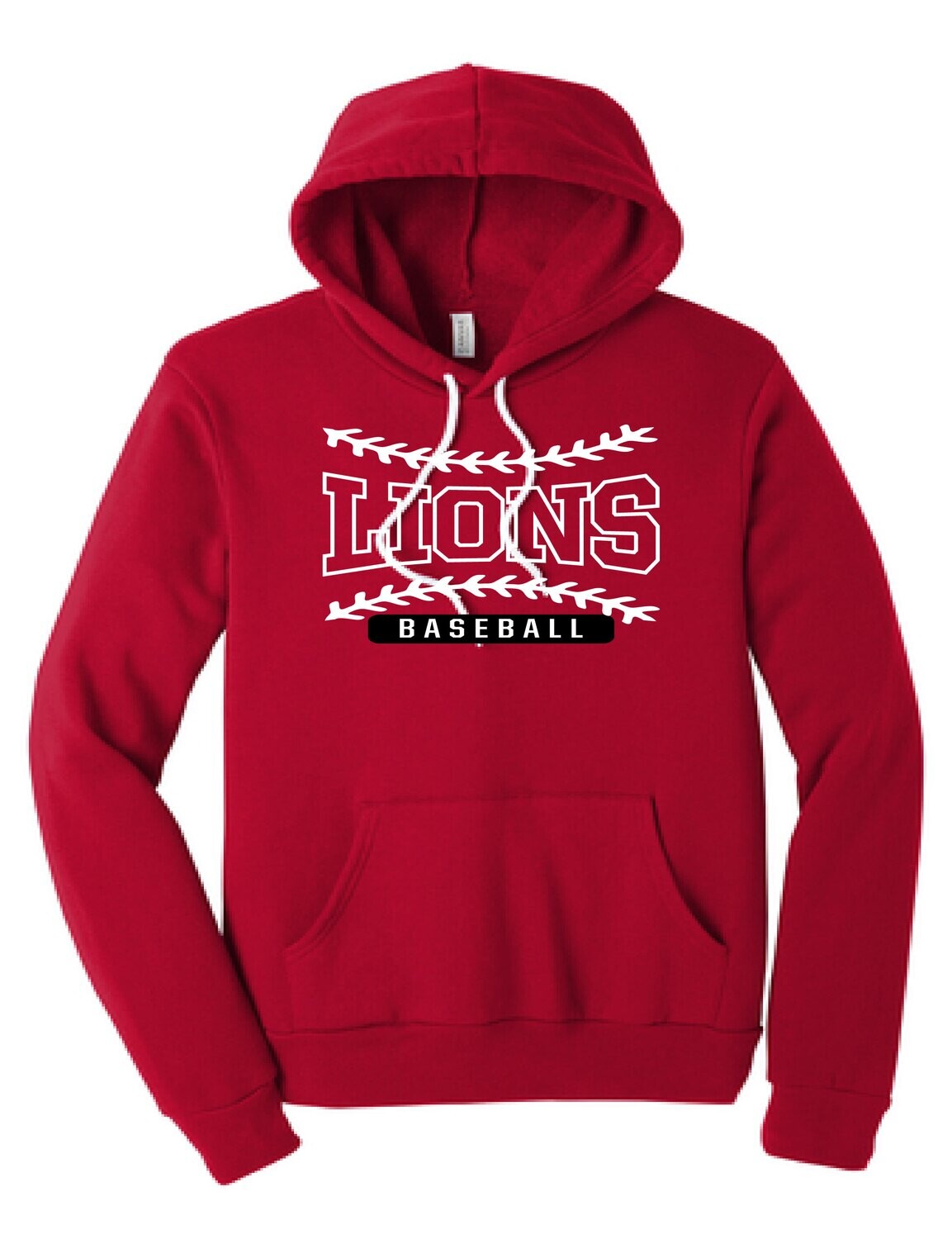 CTCS RED LIONS LACES HOODIE