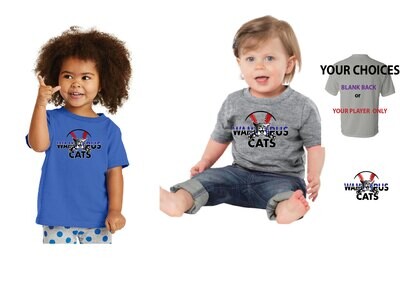 Wampus BLUE TEAM YOUTH Short Sleeve INFANT OR TODDLER T SHIRT