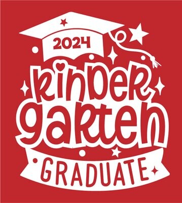 2024 TAE Kindergarten GRADUATE T- Shirt