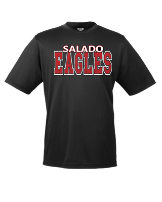 SALADO EAGLES BLACK DRI FIT