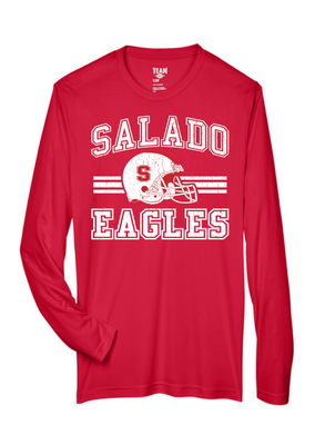 LONG SLEEVE-RED- DRI FIT