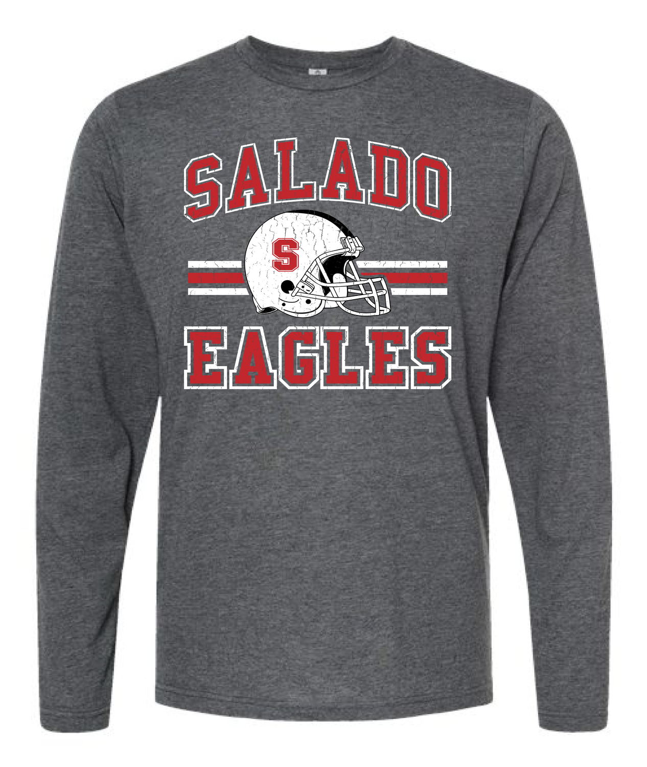 LONG SLEEVE HEATHER CHARCOAL T shirt
