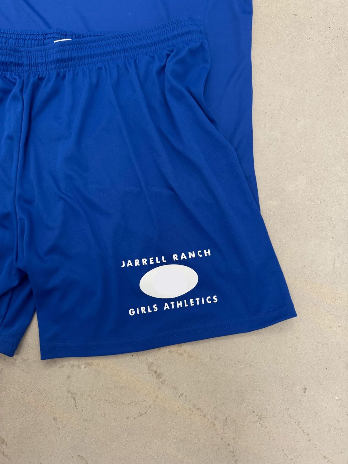 LADIES FIT ROYAL BLUE SHORTS