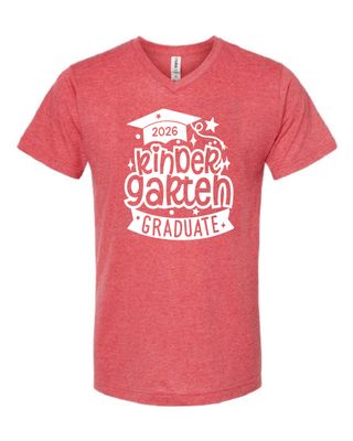 V Neck-- Kindergarten T shirt-- ADULT ONLY V Neck-- Kindergarten T shirt-- ADULT ONLY