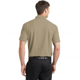 Port Authority K572 Dry Zone Grid Polo