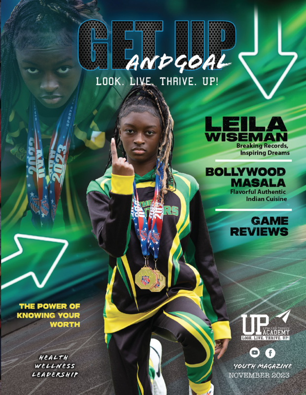 Receive Get Up and Goal Magazine for a donation of $10.99
