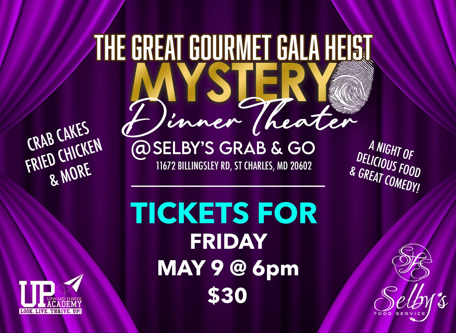 Dinner Theatre Tickets (Friday, May 9th)