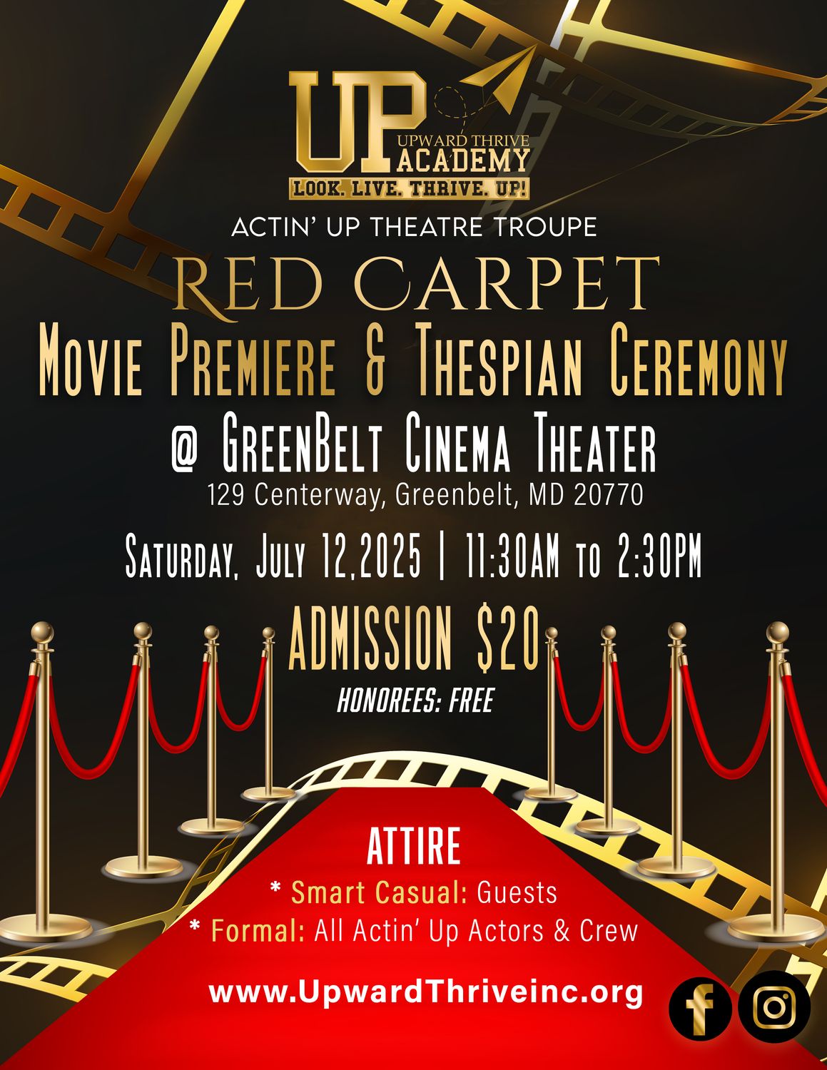 Premiere & Thespian Ceremony Tickets