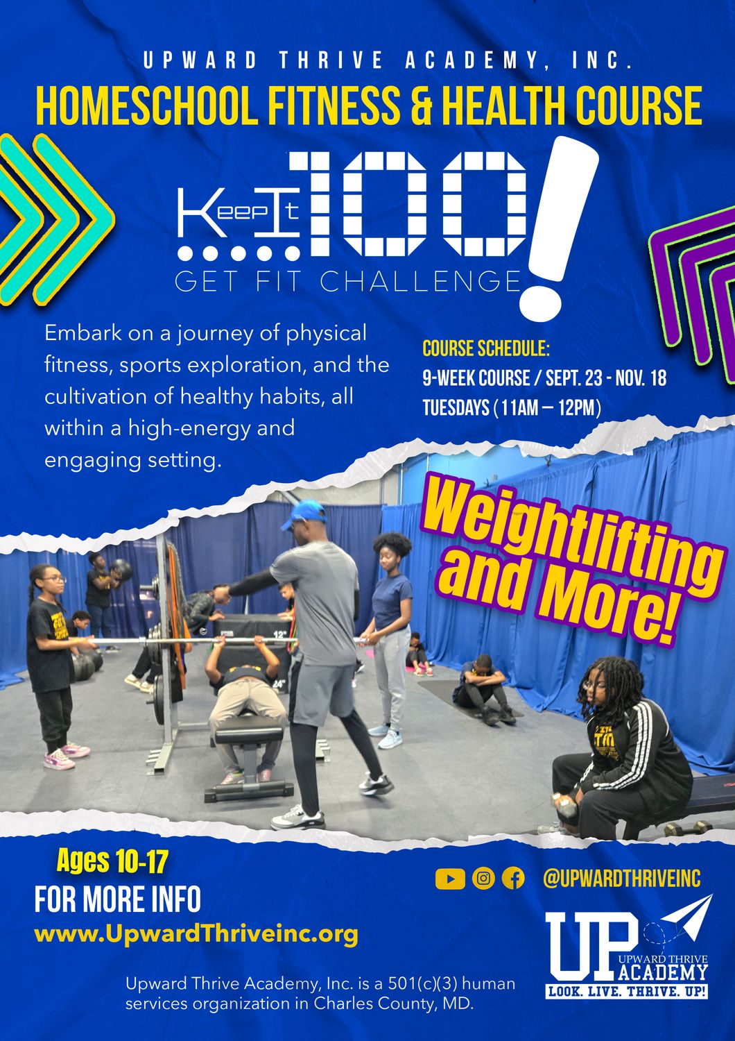 Keep It 100 Get Fit (P.E. & Health Course)