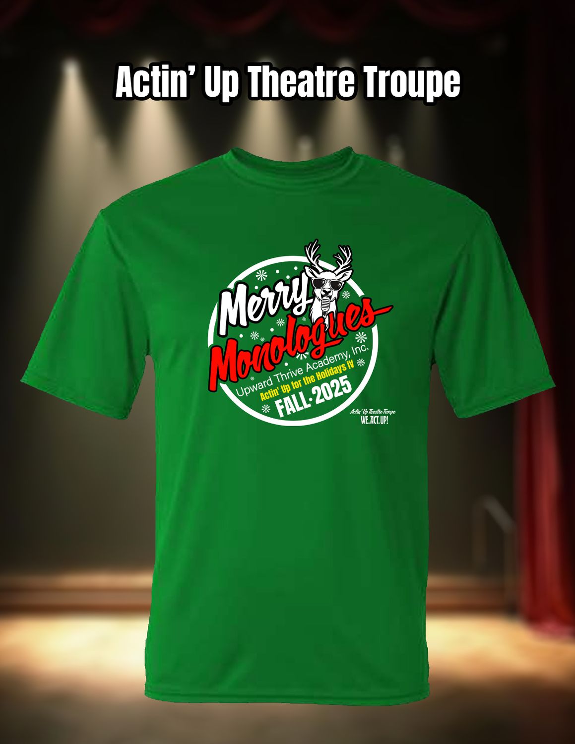 Merry Monologues (Fall 2025 Theatre Tshirt)