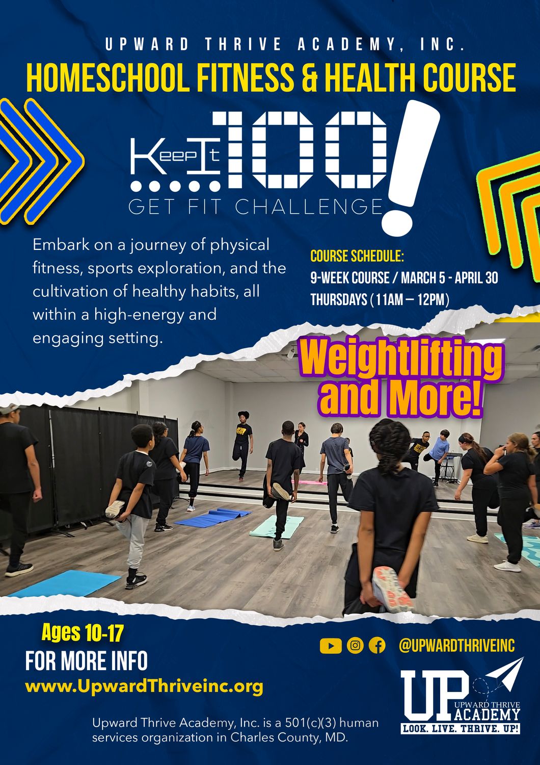 Keep It 100 Get Fit (Thursdays) Keep It 100 Get Fit (Thursdays)