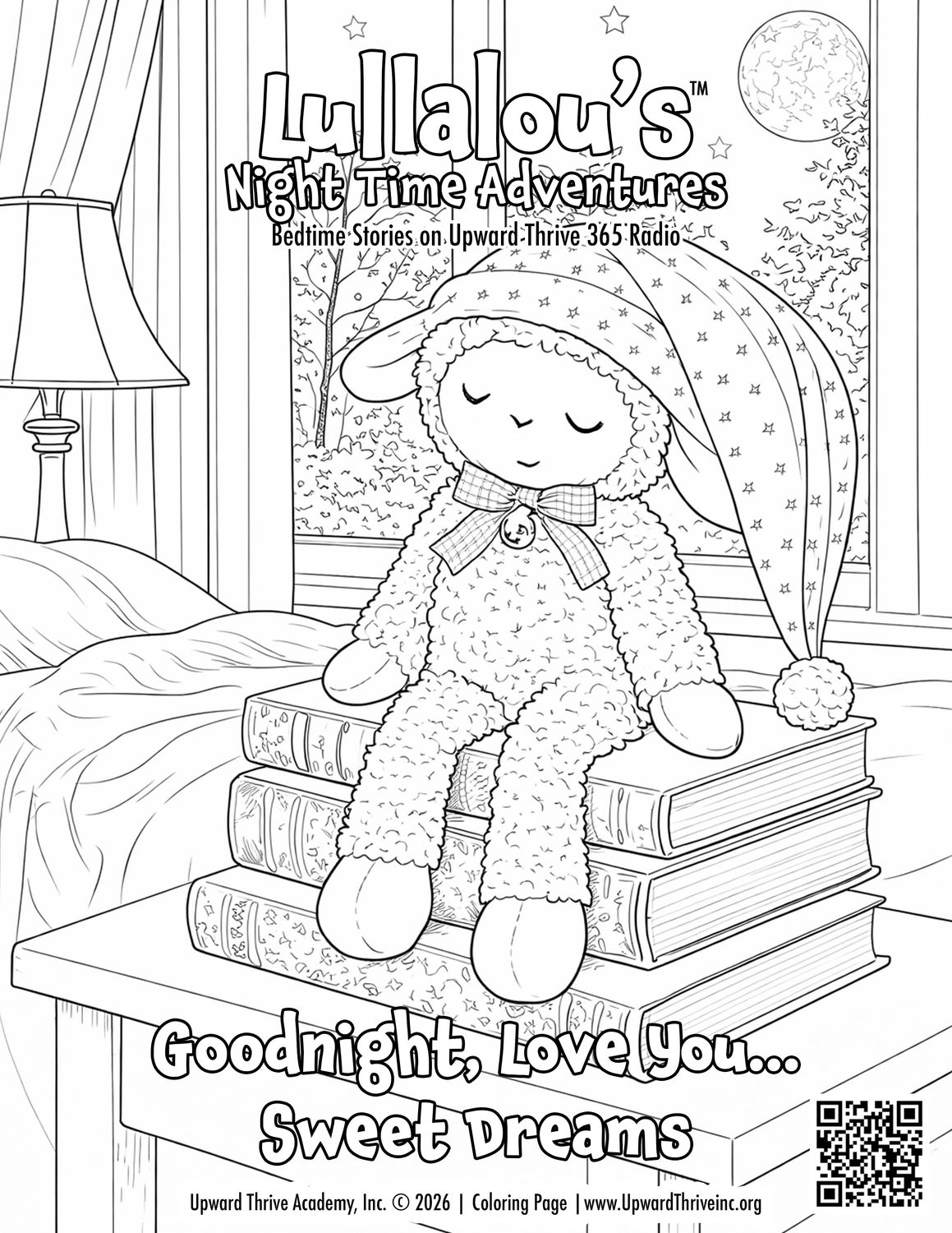 Lullalou's Night Time Adventures Coloring Page (Free Download) Lullalou's Night Time Adventures Coloring Page (Free Download)
