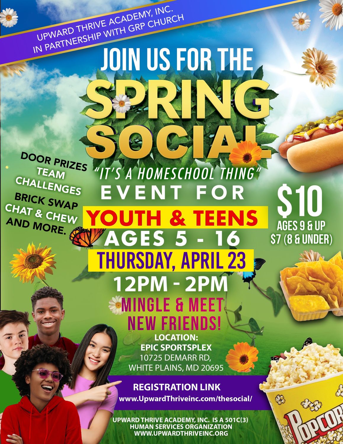 The Spring Social (Tween & Teen) April 23, 2026 The Spring Social (Tween & Teen) April 23, 2026
