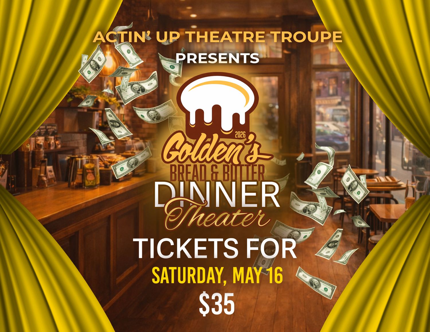 Dinner Theatre Tickets (Saturday, May 16)