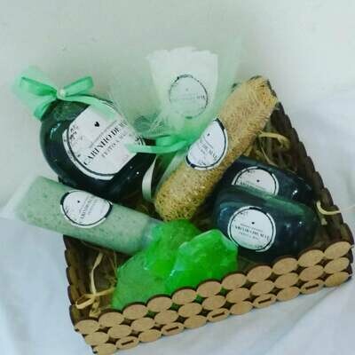 Kit completo Para o Dia Das Mães
 Spa dos Pés  Corpo e Rosto