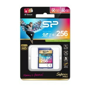 Silicon Power SDHC Card 256GB Superior Pro class 10 UHS-1 U3