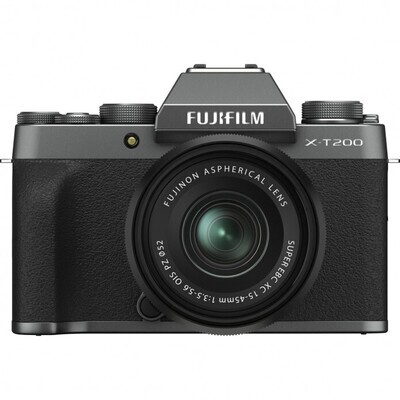 Fujifilm X-T200 + 15-45 dark silver