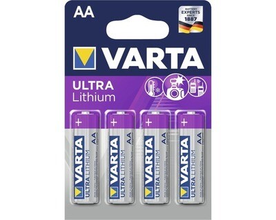 Varta Ultra Lithium AA 4 pak