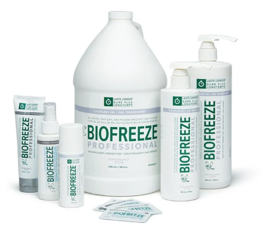 Biofreeze Professional Topical Pain Relief Gel Green 1 Gallon