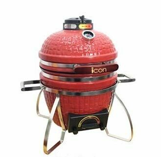 Icon Kamado Grill 100 Series - Red Icon Kamado Grill 100 Series - Red