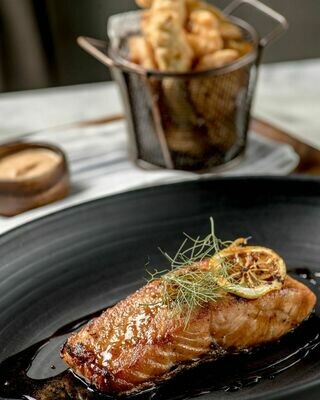 Ginger Soy Glazed Salmon