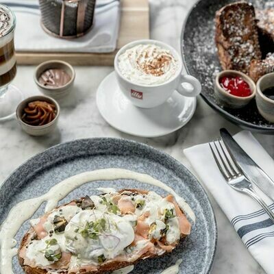 Smoke Salmon Tartine