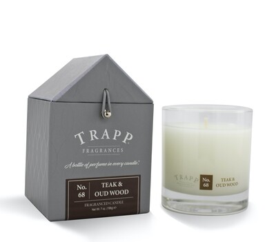 Trapp Candle No. 68 Teak + Oud Wood