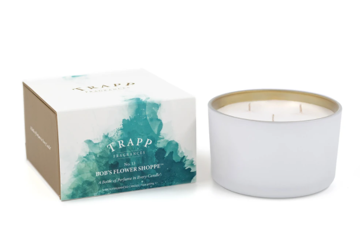 Trapp 3 wick candle No. 13 Bob's Flower Shop