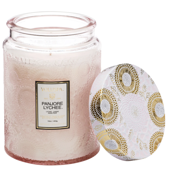 Large Jar Candle - Panjore Lychee
