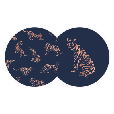 Tigers Coaster Set